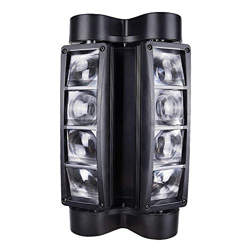Saif Spider Moving Head Light RGBW, 8 x 3W LED Lighting DMX 512 D...