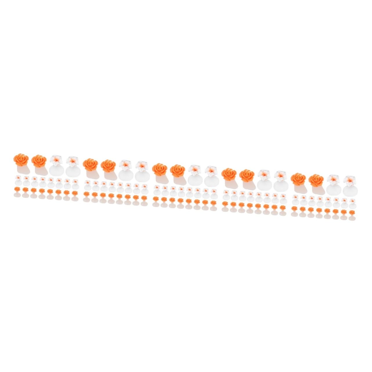 Healeved 80pezzi Separatori Per Dita Dei Piedi Silicone Strumenti Per Nail Art Separatori Per Unghie Pratici e Riutilizzabili Design Distintivo e Comodo Accessori Per Bellezza Dei Piedi