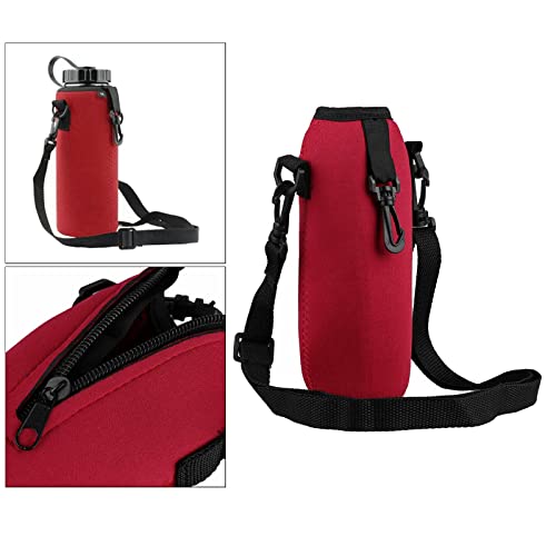 Amagogo Porta-garrafa de água, Bolsa de Suporte para Garrafa de água Isolada Portátil de Neoprene co