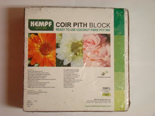 Preisvergleich Produktbild KEMPF komprimiert Coco Fasern in Eintopfen Mix 10-Pound Block, mittel