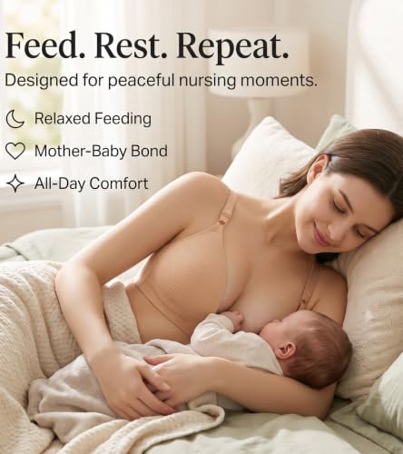 Image of DClub Nursing Maternity Bra Women's Seamless Lace Bras Wireless Breastfeeding Bra Breathable Bralette Pregnant Bras