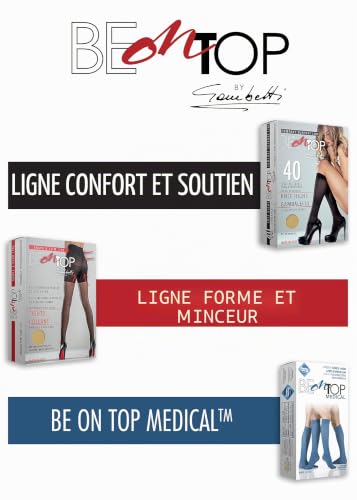 BEONTOP by Gambetti Bas de Contention Femme 40 Den - Chaussettes De Contention Graduée 15-16 mmHg, Compression Socks, Ligne Comfort Support - Made in Italy – vue 6