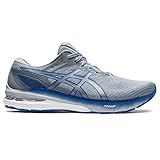 ASICS Men's GT-2000 10 Running Shoes, 10.5, Sheet Rock/Electric Blue