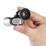 Lunety noktowizyjne 8x20 noktowizor HD kieszonkowy monokularowy Mini lornetka kątowa wodoodporna duża moc słabe oświetlenie HD noktowizor przenośne gogle na kemping, piesze wycieczki, polowanie (Colo