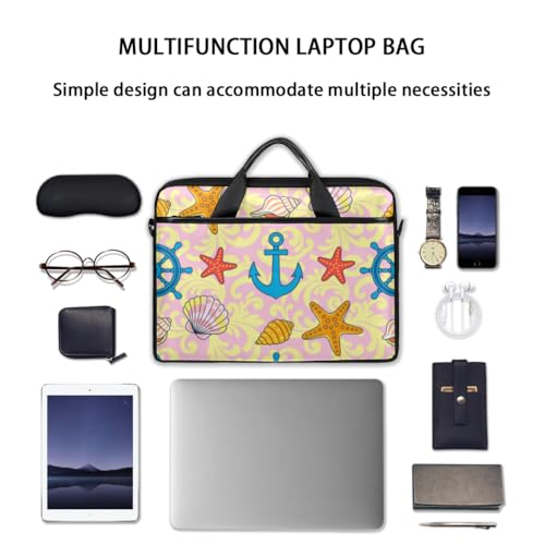 Bolso maletín para laptop 14-15 pulgadas con correa miniatura 6