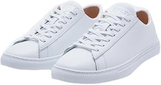 Men’s Everyday Sneakers – Casual Lace-Up Shoes with Rubber Sole, Lightweight Leather Footwear, Walking Comfort, Travel Ready Price In India
