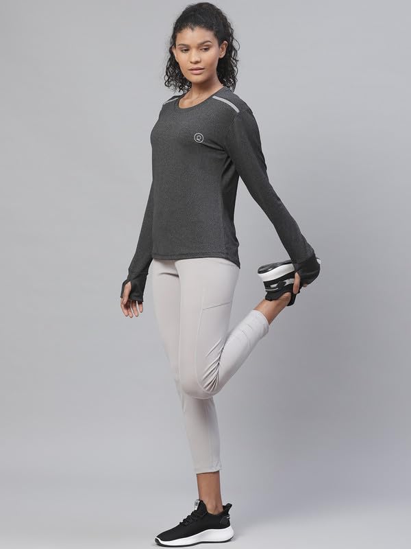 Image of CHKOKKO Tshirt for Woman Regular Fit Gym Workout Lightweight T Shirt for Women Breathable Round Crew Neck T Shirts for Sports Like Training, Running