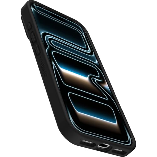 Otterbox React Series Magsafe Cover Per Iphone 17 Pro, Resistente A Shock E Cadute Fino, Cover Ultrasottile, Testata A Norme MIL-STD 810G, Trasparente/Nero - 3