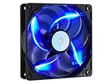 Cooler Master SickleFlow 120 - Sleeve Bearing 120mm Blue LED Silent Fan for Computer Cases, CPU Cool