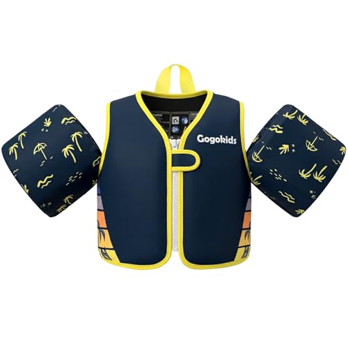 Image of Gogokids Puddle Float Jumper 33-66 Pounds, Toddler Swim Vest Kids Floaties