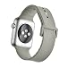 Apple Watch Band, HuanlongTM Soft Silicone Sport Style Replacement Iwatch Strap for Apple Wrist Watch (Fog 38mm S/m)