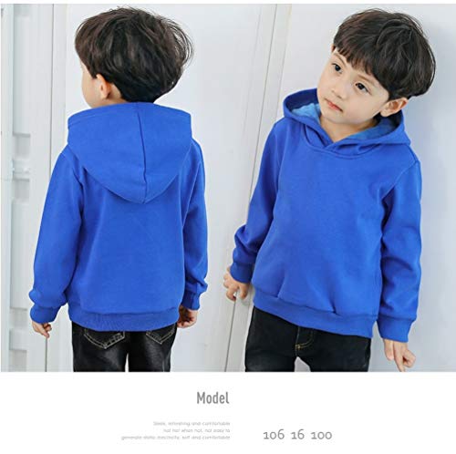 Moletom infantil de lã quente com capuz para meninos e meninas de 2 a 10 anos, infantil, meninas e m