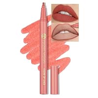 Jutqut Matte Lipliner Mit Feuchter Textur – Wasserfest, Hochpigmentiert, Mit Abgerundeter Spitze, 4 Farben