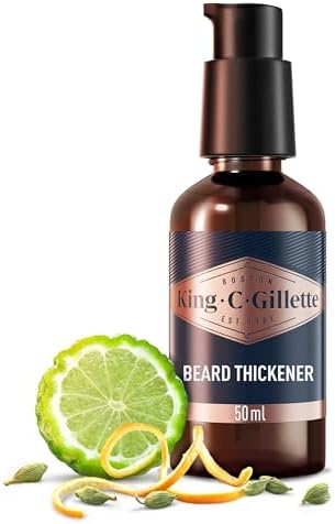 Beard Thickener infused with caffeine for instant results and visibly thicker beard in 14 days, 50ml