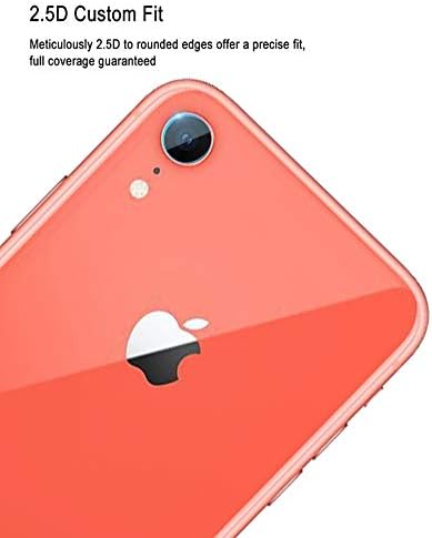Casetego Compatible with iPhone XR Camera Lens Protector, [3 Pack] Thin Transparent Clear Camera Tempered Glass Protector, High Definition Camera Lens Protector for Apple iPhone XR 6.1 inch,Clear