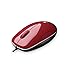 Produktbild Logitech M150 Maus mit Kabel, 1000 DPI Sensor, USB-Anschluss, 3 Tasten, 2-Wege-Scrollfunktion, Gummierte Griffflächen, PC/Mac - Rot, Englische Verpackung