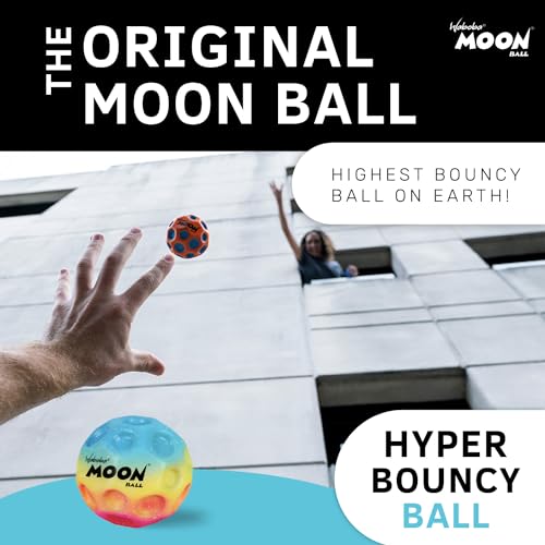 image for Waboba Moon Ball Gradient Hyper Bouncy Ball - All Ages Extreme Bounce 