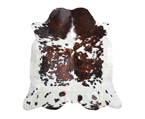 Sunshine Cowhides Alfombra de Piel de Vaca Tricolor 190 x 160 cm Pieles del Sol