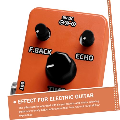 Pédale de délai compacte et stéréo pour guitare électrique