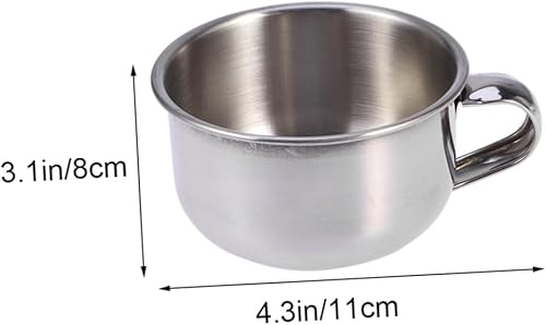 Miniatura 6 de Tazón de afeitar con mango de taza de afeitar, tazón de afeitar para hombres para jabón y barba