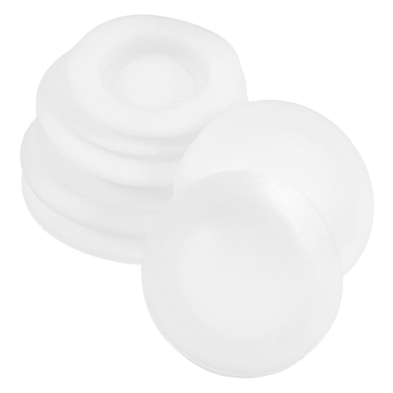 DOITOOL Flexible PVC Round Stopper for Piggy Bank Jar Insert Plugs Coin Storage Box Bottom Cover Robust Sealing Cap