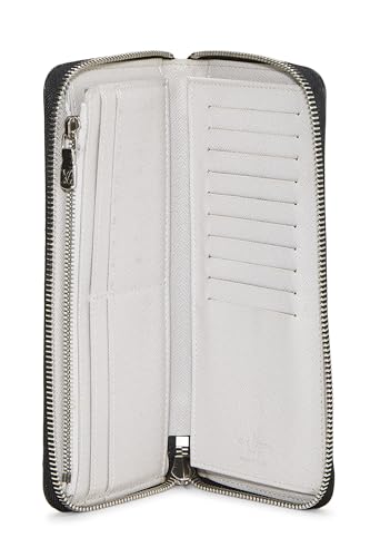 Pre-Loved White Taigarama Zippy Vertical Wallet, White4