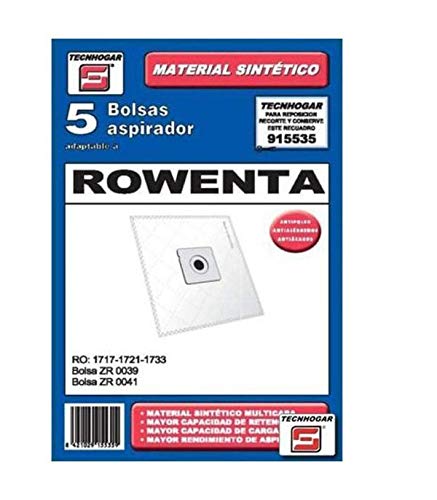 Preisvergleich Produktbild Ersa 915535 Synthetic Vacuum Bag, Pack of 5