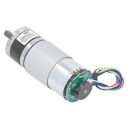 Motor planetario de CC 24V con rodamiento resistente y eje tipo D