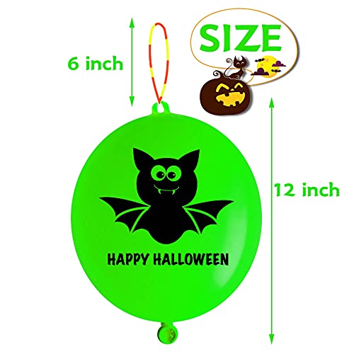 Halloween Punch Balloons Halloween Party Game For Kids 36Pcs Halloween Punching Balloons Halloween Punch Balls For Halloween Prize Punch Game Rewards Halloween Home School Classroom Game Kids Goodie #TOP1
