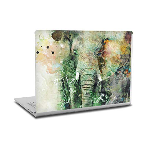 Autocollant vinyle Microsoft Surface Book 2 Riza Peker Éléphant skin de protection pc portable