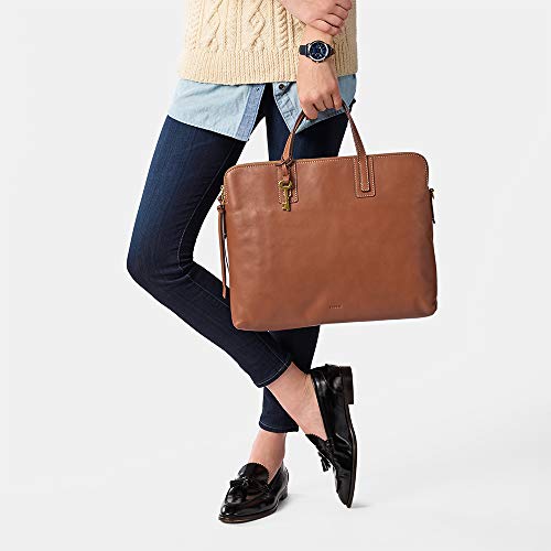 Buy Fossil Emma Leather 38.1 cms Brown 