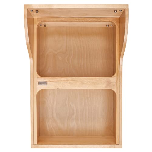 Rev-A-Shelf 4Wcsc-1835Dm-2 Double 35 Quart Pull-Out Kitchen Cabinet Waste Containers Trash Cans Bins With Blumotion Soft-Close Slides & 135Lb Capacity #TOP2