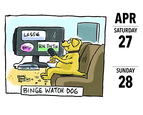 Dog Cartoon-A-Day 2024 Calendar