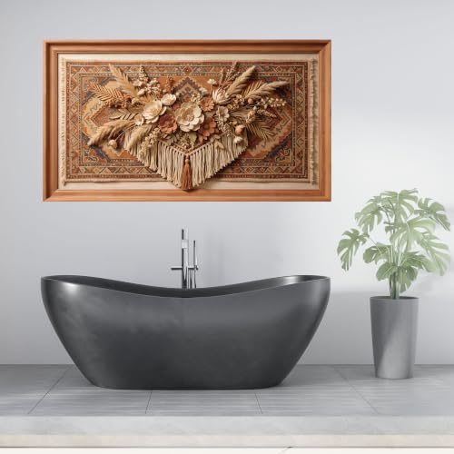 Art mural 3D auto-adhésif sans perçage pour rénovation murale
