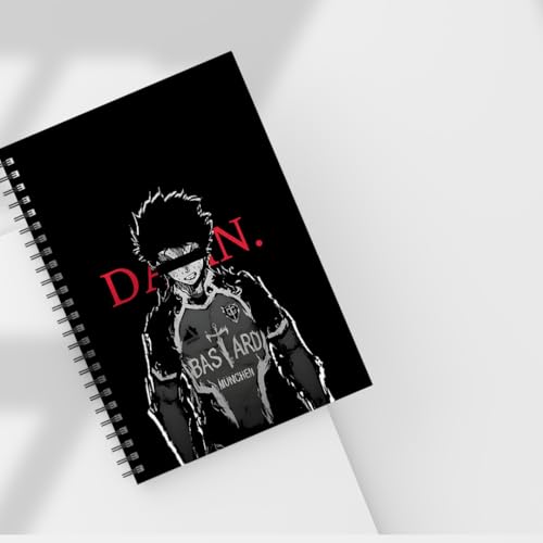Image of Zenithink Daily Planner Undated KIT with 3 Bookmarks | 60+Stickers - 350gsm A5 Size Hard Bound, 80 GSM - 164 pages | Day | Weekly | Monthly Pages (Motivational BlueLock - Daily Planner Get Things Done) | 4 Months