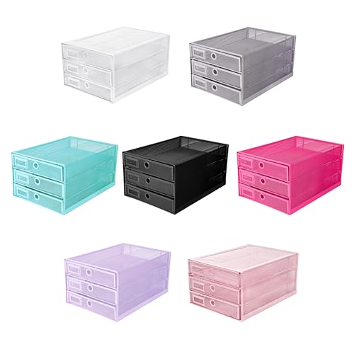 EXERZ Paper Sorter 3 Tier Drawers A4 / Multifunctional Desk Organiser/Letter Tray - Documents, Magazines, Notebooks and Letters - Image 6