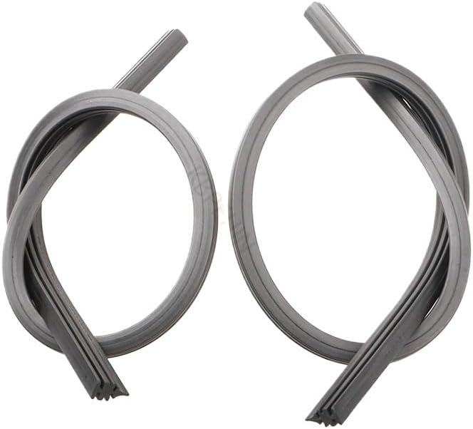 1 Set Car Wiper Refill Rubber Strip 16" 24" For Lancia Ypsilon 2018 2017 2016 Wipers Blade Accessories