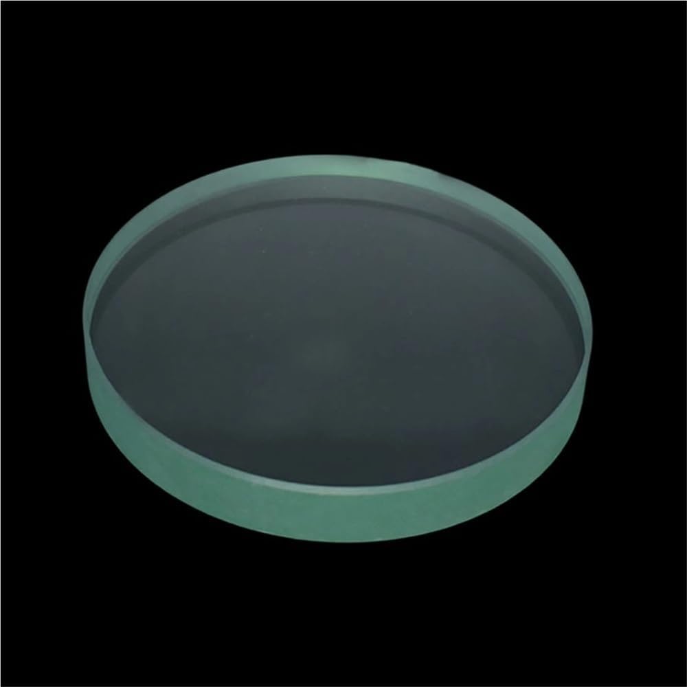 Round Glass Boiler Sight Glass Pipe Sight Mirror, 20-38mm Tempered Borosilicate Sight Glass, Flange Sight Mirror 1pc(30x15mm)