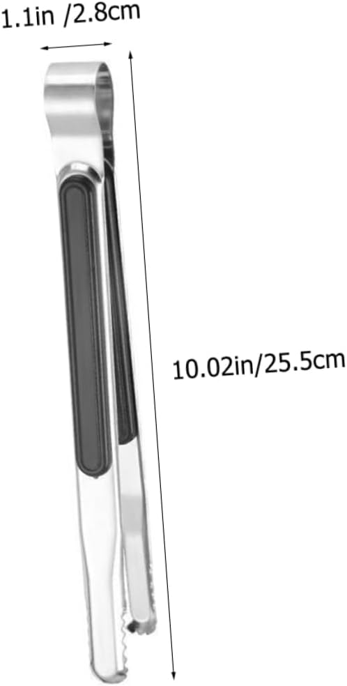 POPETPOP 12pcs Multi-function Food Tongs Non- Handle Bbq Grilling Accessory for Cooking Parties and Family Gatherings