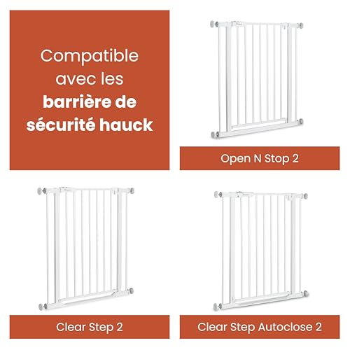 hauck Extension 21 cm pour Barrière de Sécurité Enfant, White – vue 3