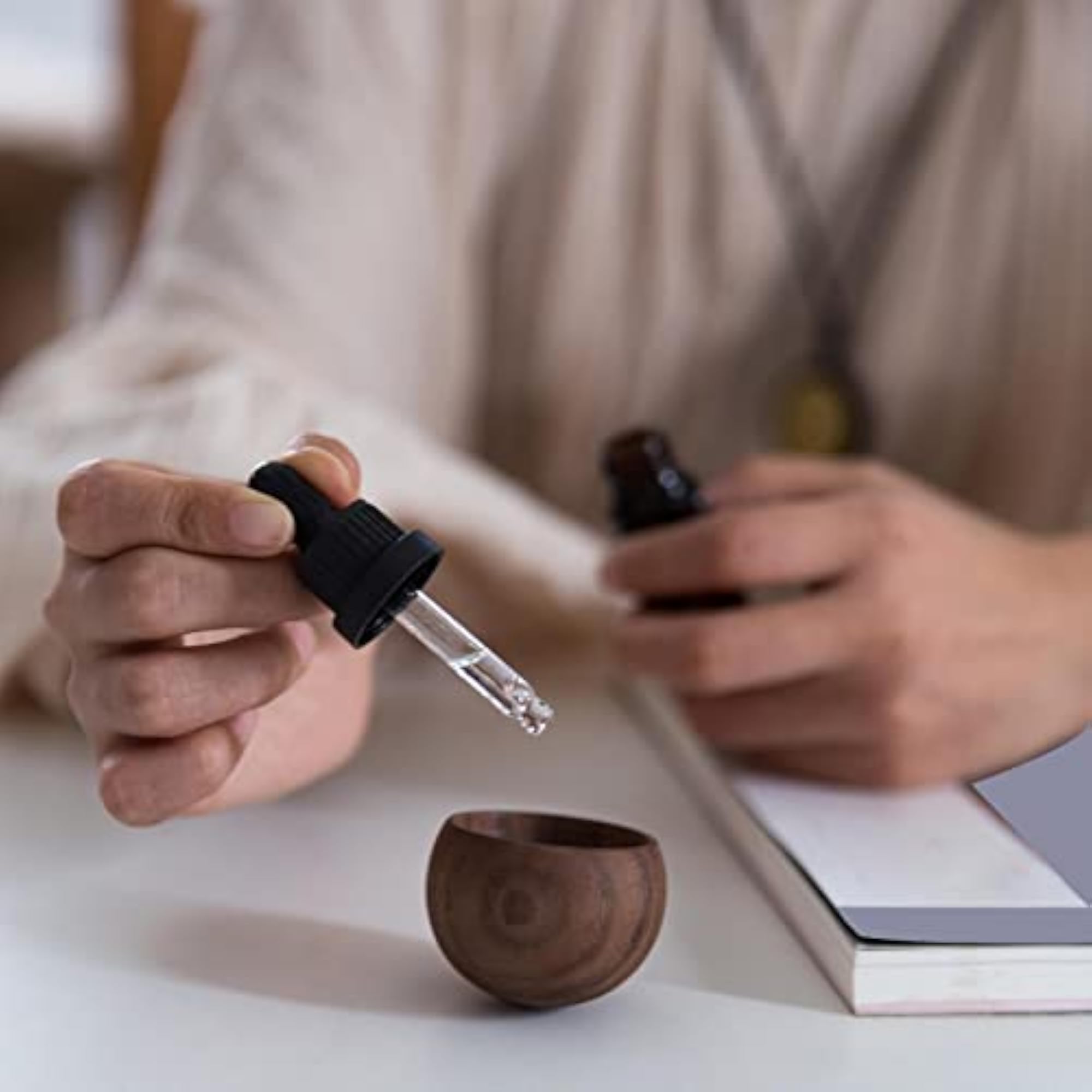 Wood Block Aroma Reed Diffuser Light, Gift for Home