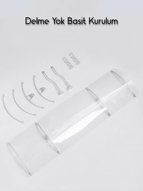 DailyTech Transparent Air Conditioner Router Apparatus Anti-Bacteria Clean Air Simple Installation Filter -