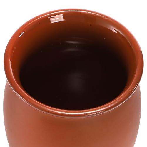 Covzoe 6 Pack Pottery Clay Cups, 20 Oz Cantaritos De Barro Mexicanos, Cocktail Drinking Glasses Bottles for Tequila, Margaritas, Mojitos, Taco Tuesday Cocktail Cups by Covzoe - Image 4