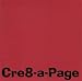 8.5x11 Carnival Red 80# lb. Heavy Cardstock Paper, 25 Sheets, Card Stock, Scrapbooking, Dark Red