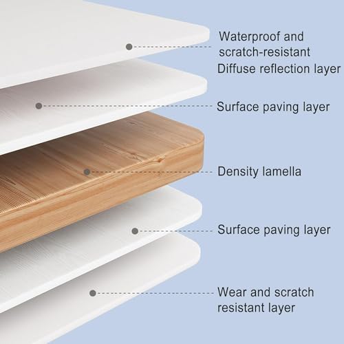 image for LEAQU Kids Desk and Chair Set, Study Table and Chair, Desk for Kids, C