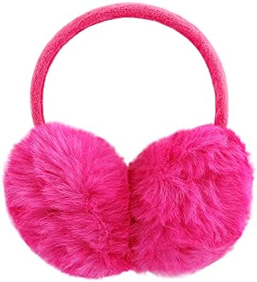 POXIMI Women Winter Earmuffs Girl Ski Adjustable Ear Covers for Cute Bow Ear Warmer Outdoor Earmuff Fleece Lining