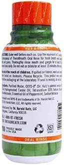 TheraBreath, Fresh Breath Oral Rinse, Mild Mint Flavor, 3 fl oz (88.7 ml)