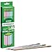 Ticonderoga Wood-Cased Pencils, Pre-Sharpened, 2 HB Soft, Pastel Colors, 18 Count