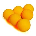 GKC Table Tennis Ball (Pack of 6) Orange 40mm gallery image