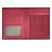 RFID Blocking Leather Passport Holder For Men and Women - Pink